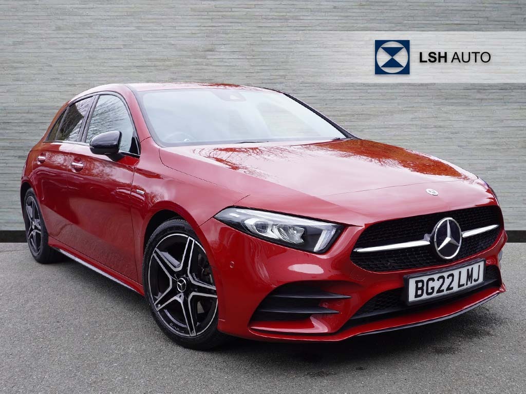 Mercedes-Benz A Class A180 Amg Line Premium Edition Red