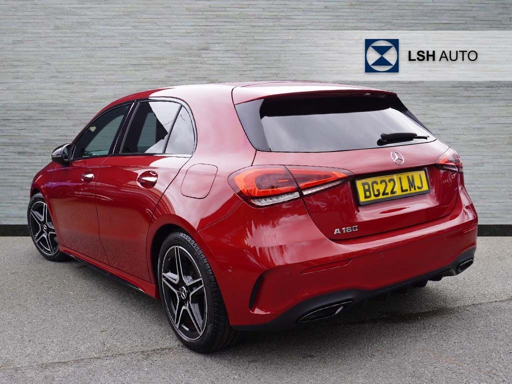 Mercedes-Benz A Class A180 Amg Line Premium Edition BG22LMJ Red #2