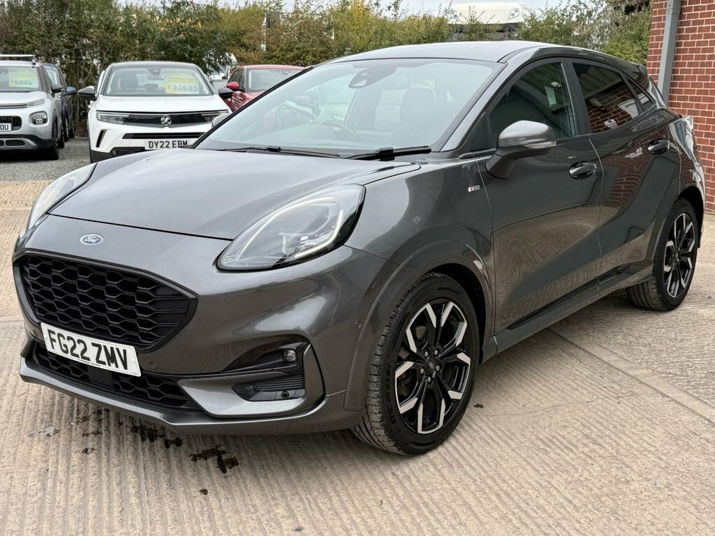 Ford Puma 1.0T Ecoboost Mhev St-line X Suv Hybrid FG22ZMV Grey #4