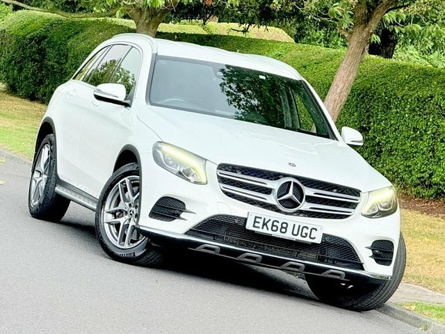 Mercedes-Benz GLC Class 2.0 Glc250 Amg Line Suv G-tronic 4Mati White