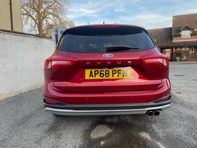 Ford Focus 1.0T 125Ps Ecoboost Active - 2019 68 AP68PFN Red #5