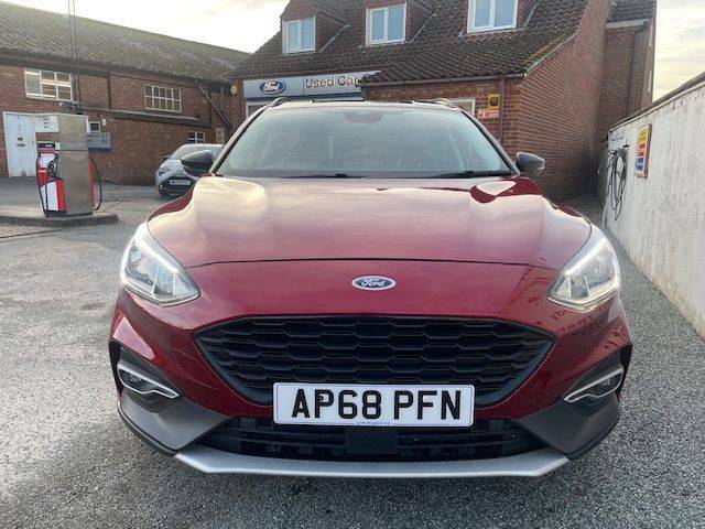 Ford Focus 1.0T 125Ps Ecoboost Active - 2019 68 AP68PFN Red #2