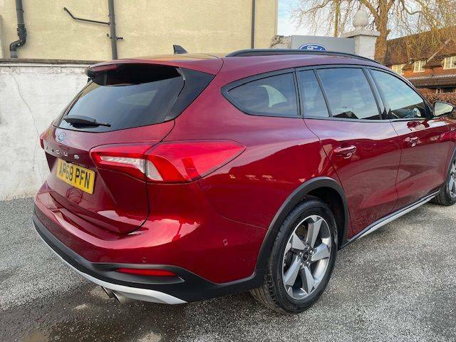 Ford Focus 1.0T 125Ps Ecoboost Active - 2019 68 AP68PFN Red #4