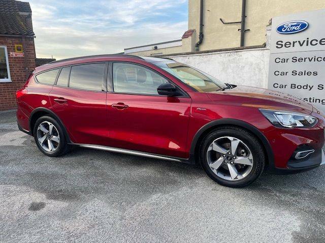 Ford Focus 1.0T 125Ps Ecoboost Active - 2019 68 AP68PFN Red #3