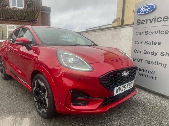 Ford Puma 1.0T 155Ps Ecoboost St-line X 7-Spd Dct - 202 Red