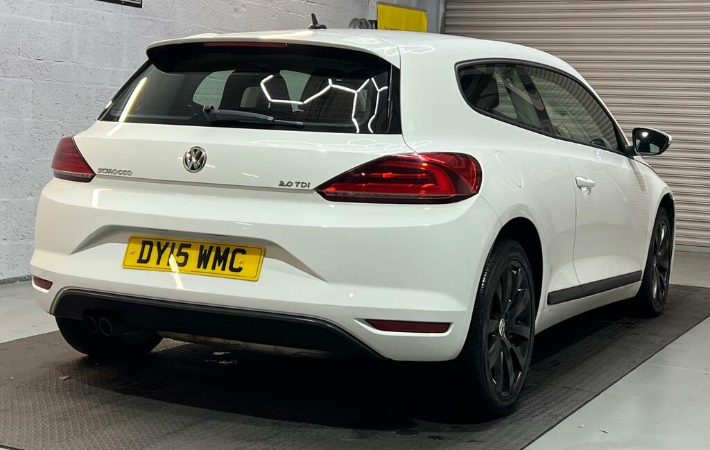 Volkswagen Scirocco 2.0 Tdi Bluemotion Tech Euro 6 Ss DY15WMC White #6