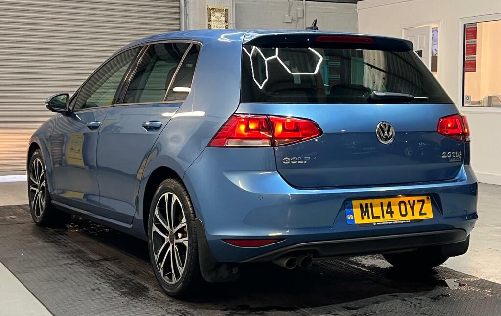 Volkswagen Golf 2.0 Tdi Bluemotion Tech Gt Dsg Euro 5 Ss ML14OYZ Blue #5