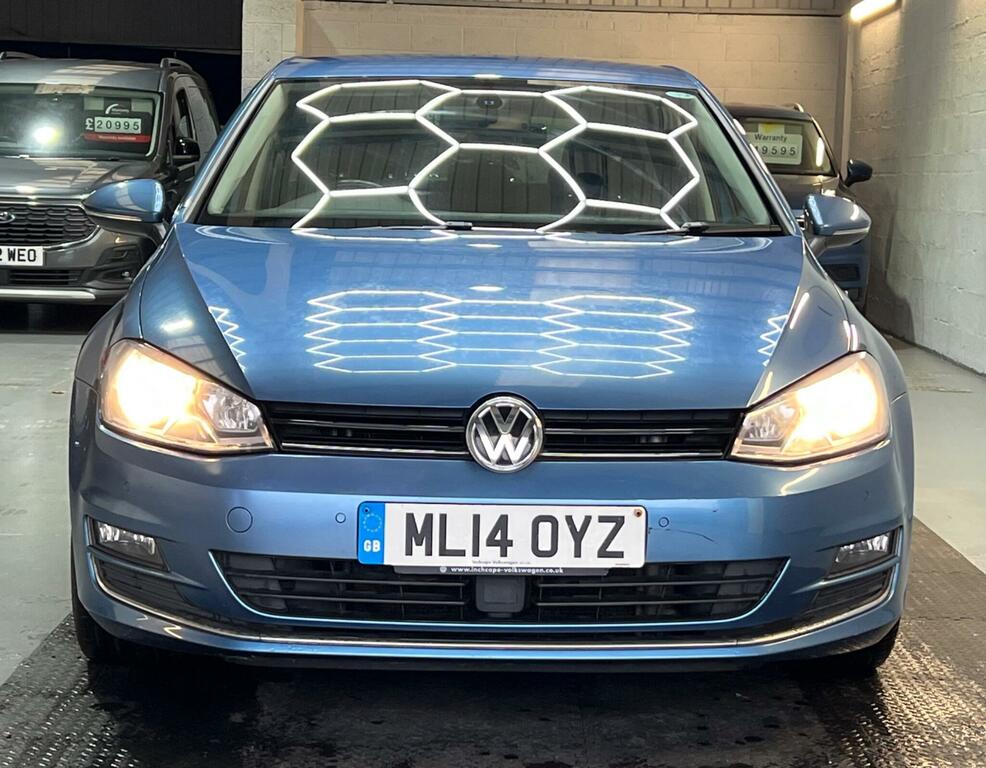 Volkswagen Golf 2.0 Tdi Bluemotion Tech Gt Dsg Euro 5 Ss ML14OYZ Blue #3