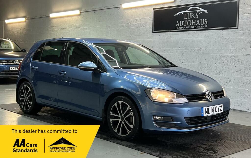 Volkswagen Golf 2.0 Tdi Bluemotion Tech Gt Dsg Euro 5 Ss ML14OYZ Blue #2