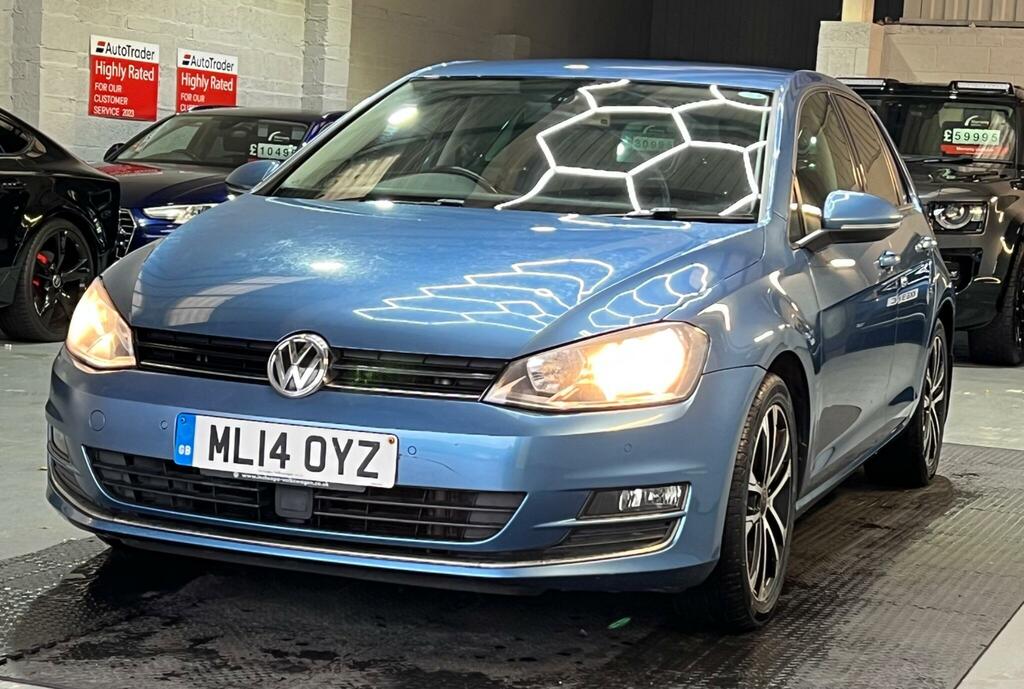 Volkswagen Golf 2.0 Tdi Bluemotion Tech Gt Dsg Euro 5 Ss ML14OYZ Blue #4