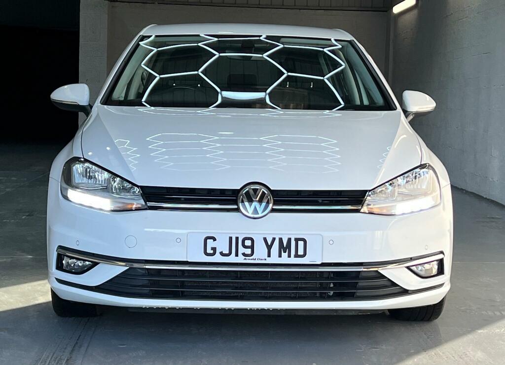Volkswagen Golf 1.6 Tdi Match Euro 6 Ss GJ19YMD White #4