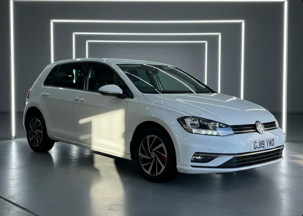 Volkswagen Golf 1.6 Tdi Match Euro 6 Ss White