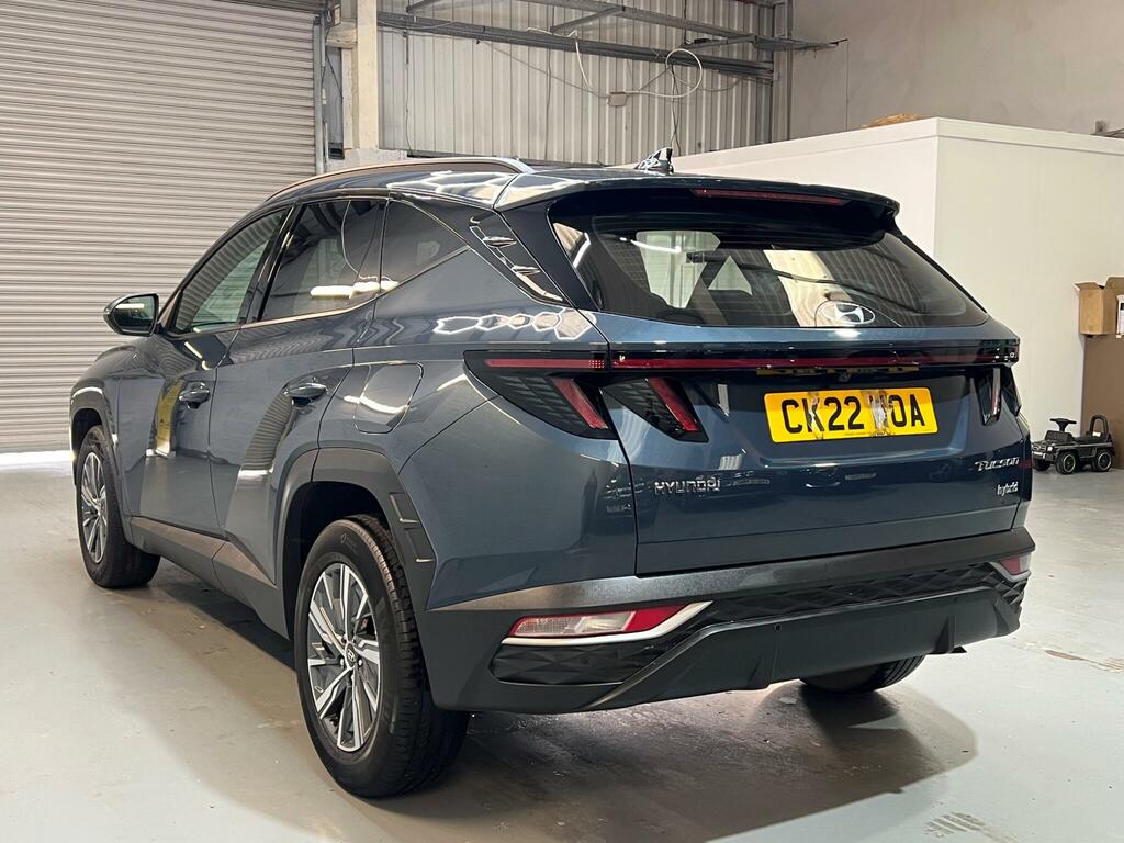 Hyundai Tucson 1.6 H T-gdi Se Connect Euro 6 Ss CK22WOA Blue #4