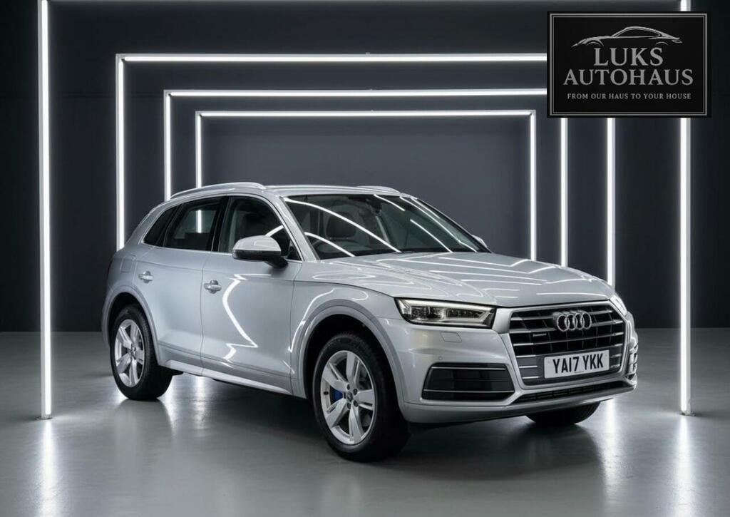 Audi Q5 2.0 Tdi Sport S Tronic Quattro Euro 6 Ss Silver