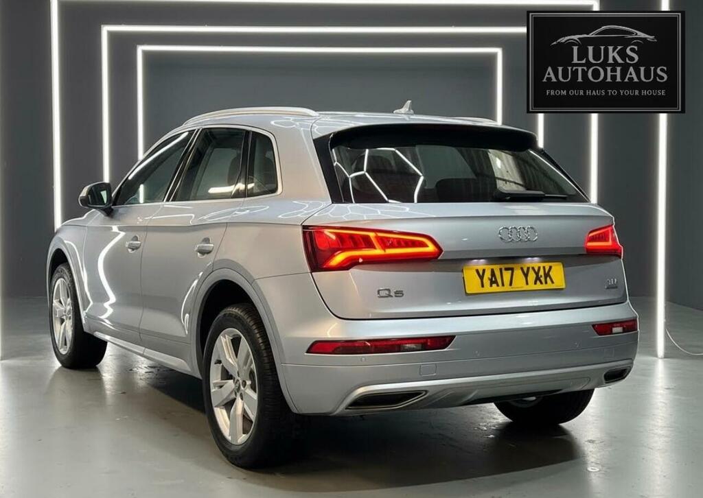 Audi Q5 2.0 Tdi Sport S Tronic Quattro Euro 6 Ss YA17YXK Silver #3
