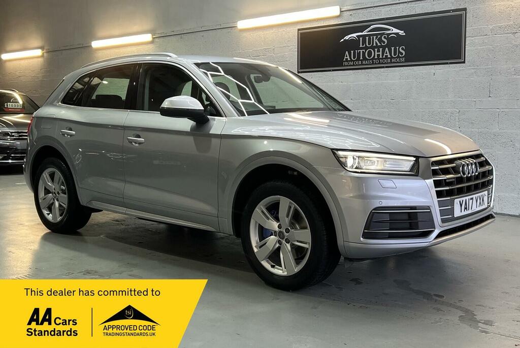 Audi Q5 2.0 Tdi Sport S Tronic Quattro Euro 6 Ss YA17YXK Silver #4