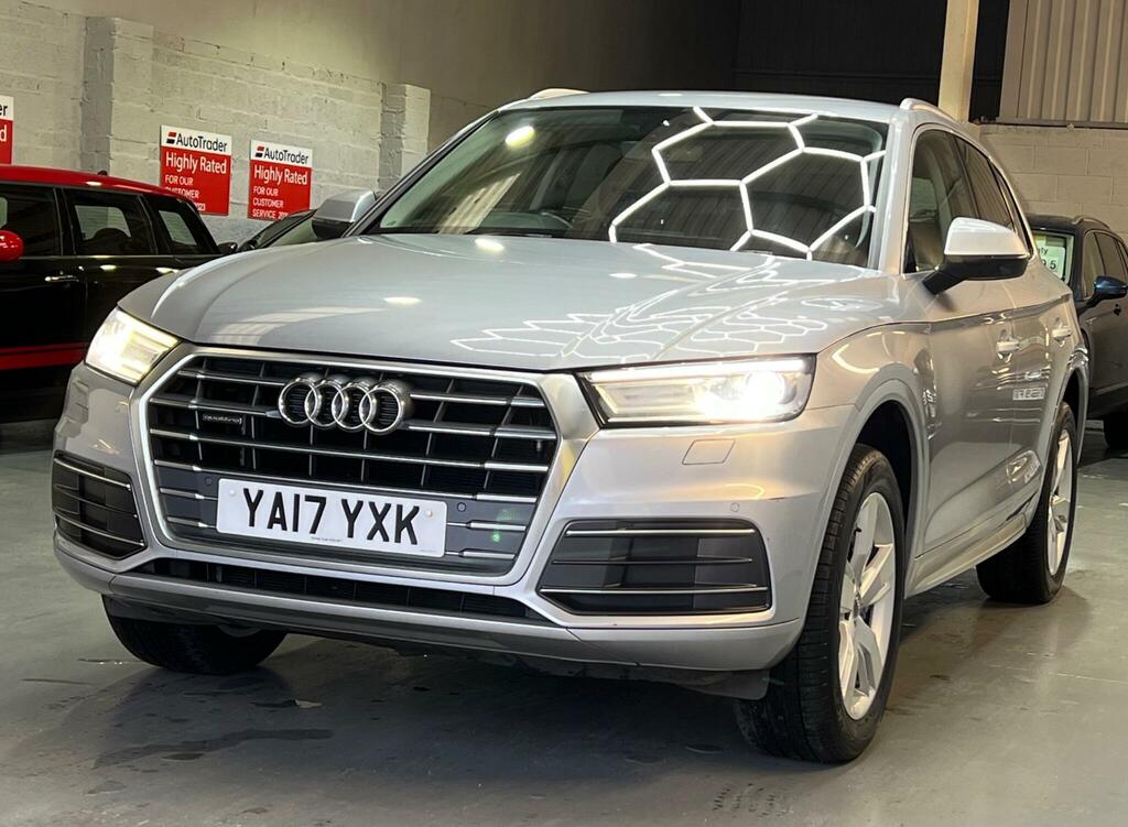 Audi Q5 2.0 Tdi Sport S Tronic Quattro Euro 6 Ss YA17YXK Silver #6