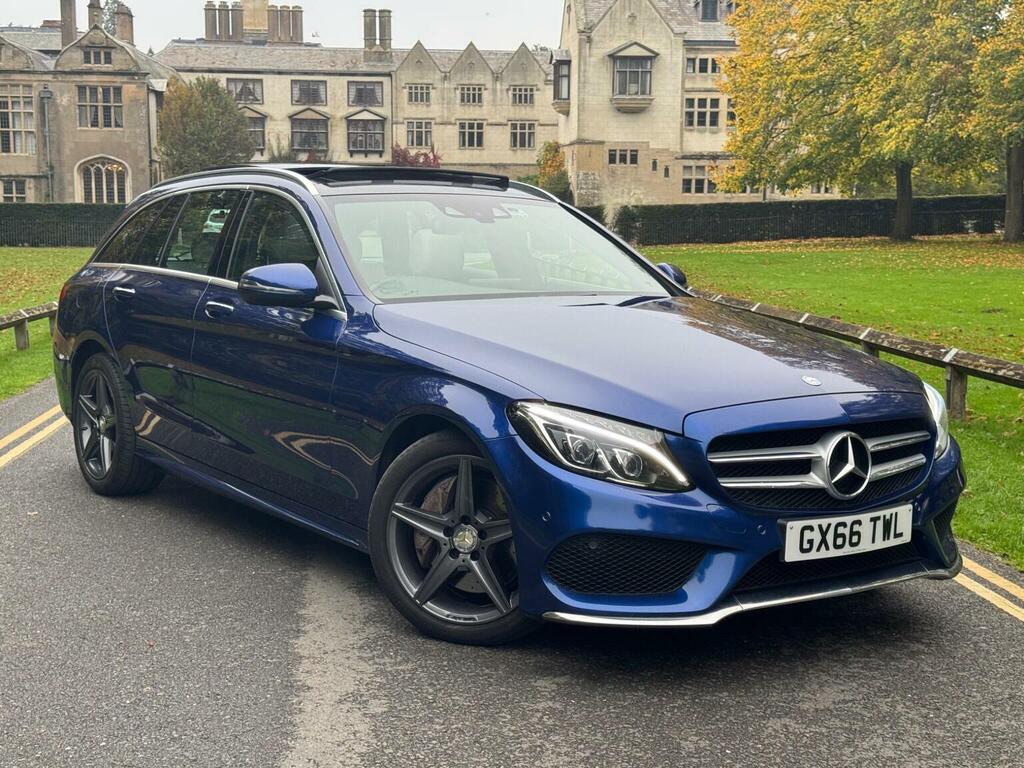 Mercedes-Benz C Class 2.1 C250d Amg Line Premium Plus 7G-tronic Euro Blue