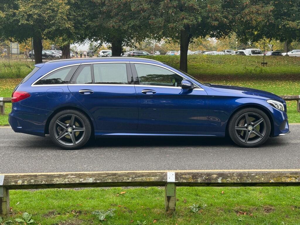 Mercedes-Benz C Class 2.1 C250d Amg Line Premium Plus 7G-tronic Euro GX66TWL Blue #6