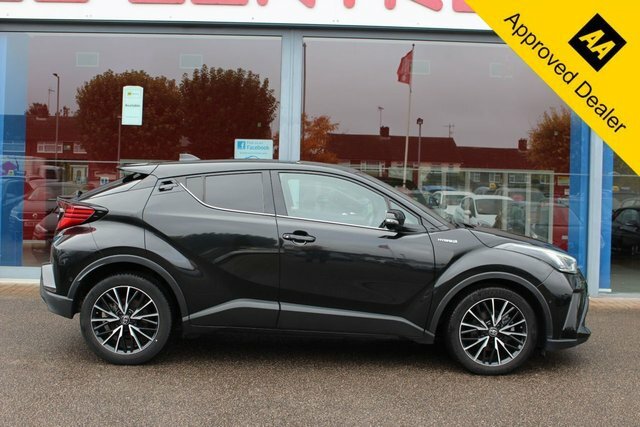 Toyota C-Hr 1.8 Vvt-h Excel Suv Hybrid Cvt Euro 6 FG70GXX Black #2