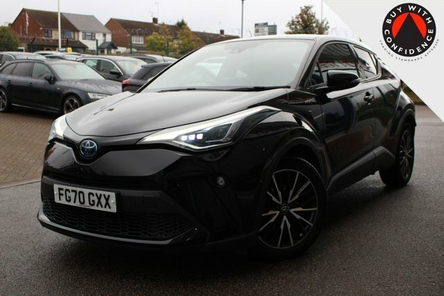 Toyota C-Hr 1.8 Vvt-h Excel Suv Hybrid Cvt Euro 6 FG70GXX Black #4