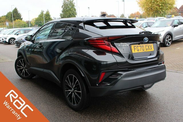 Toyota C-Hr 1.8 Vvt-h Excel Suv Hybrid Cvt Euro 6 FG70GXX Black #5