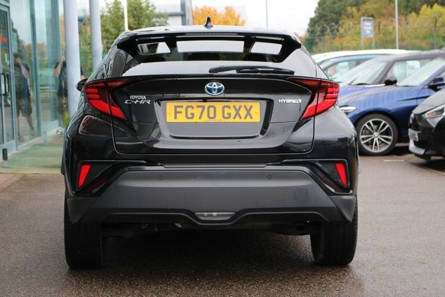 Toyota C-Hr 1.8 Vvt-h Excel Suv Hybrid Cvt Euro 6 FG70GXX Black #6