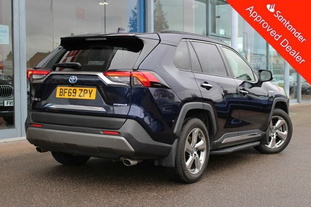 Toyota Rav 4 2.5 Vvt-h Excel Suv Hybrid Cvt 4Wd Euro BF69ZPY Blue #3