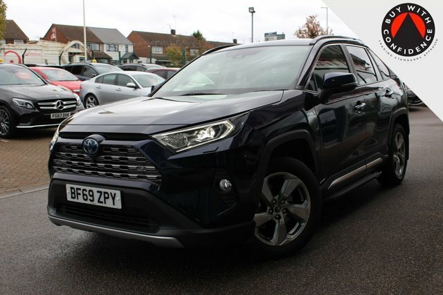 Toyota Rav 4 2.5 Vvt-h Excel Suv Hybrid Cvt 4Wd Euro BF69ZPY Blue #4