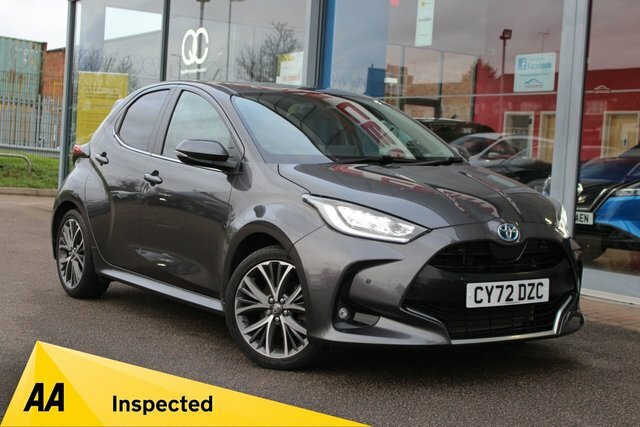 Toyota Yaris 1.5 Vvt-h Excel Hatchback Hybrid E-cvt Grey