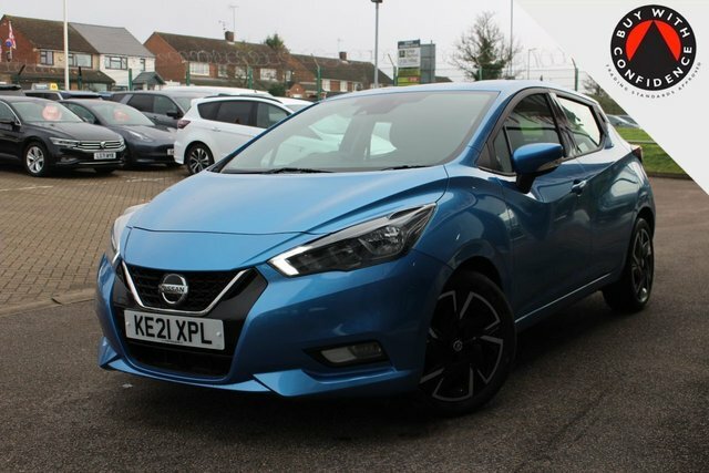 Nissan Micra 1.0 Ig-t Acenta Hatchback Xtron Euro 6 KE21XPL Blue #4