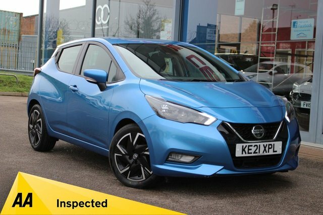 Nissan Micra 1.0 Ig-t Acenta Hatchback Xtron Euro 6 Blue