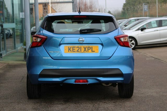 Nissan Micra 1.0 Ig-t Acenta Hatchback Xtron Euro 6 KE21XPL Blue #6