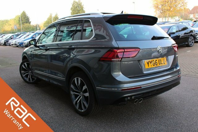 Volkswagen Tiguan 2.0 Tdi Bluemotion Tech R-line Suv Dsg YY66ULU Grey #6