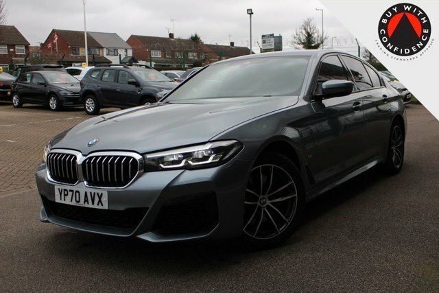 BMW 5 Series 2.0 530E 12Kwh M Sport Saloon Plug-in H YP70AVX Blue #4