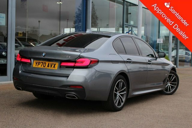 BMW 5 Series 2.0 530E 12Kwh M Sport Saloon Plug-in H YP70AVX Blue #3