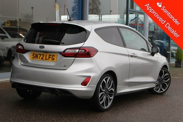 Ford Fiesta 1.0T Ecoboost Mhev St-line Vignale Hatchback P SN72LFG Silver #4