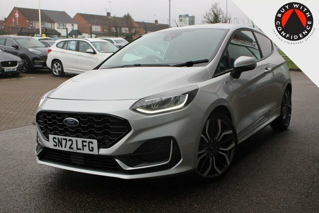 Ford Fiesta 1.0T Ecoboost Mhev St-line Vignale Hatchback P SN72LFG Silver #5