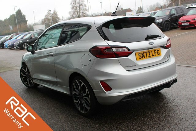 Ford Fiesta 1.0T Ecoboost Mhev St-line Vignale Hatchback P SN72LFG Silver #6