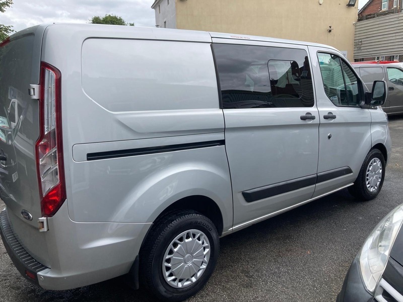 Ford Transit Custom 320 Trend Dciv Ecoblue YA69OUK Silver #5