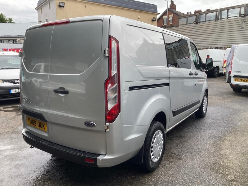Ford Transit Custom 320 Trend Dciv Ecoblue YA69OUK Silver #3