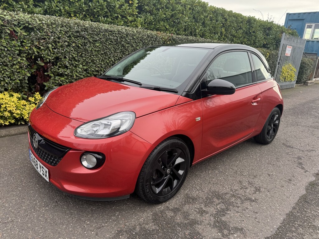 Vauxhall Adam 1.2 I Energised 2018 EA68YSX Orange #3