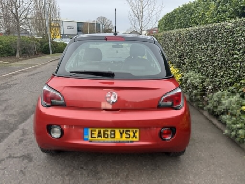 Vauxhall Adam 1.2 I Energised 2018 EA68YSX Orange #4