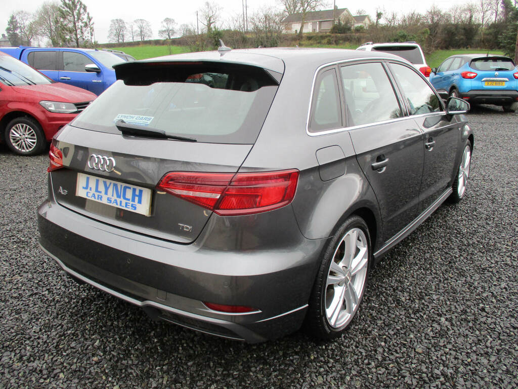 Audi A3 2.0 Tdi S Line OV18UXC Grey #3