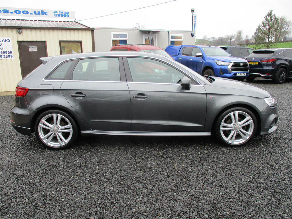Audi A3 2.0 Tdi S Line OV18UXC Grey #2