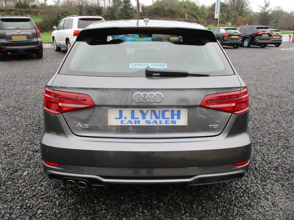 Audi A3 2.0 Tdi S Line OV18UXC Grey #4
