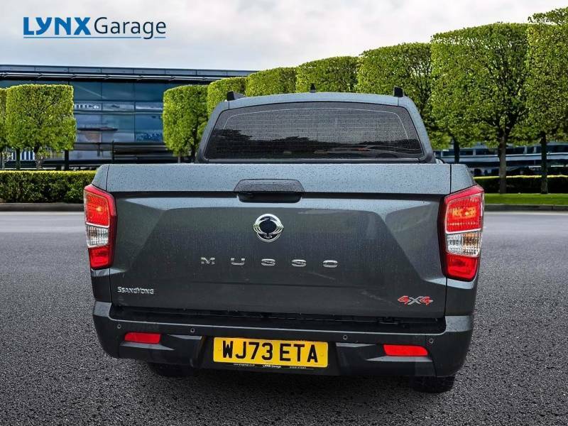 SsangYong Musso Double Cab Pick Up Saracen - 2023 73 Grey #4