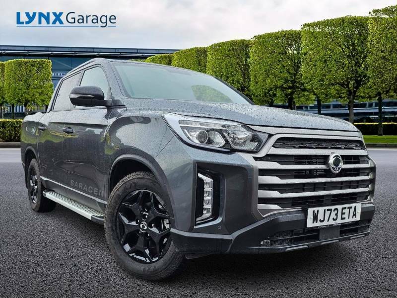 SsangYong Musso Double Cab Pick Up Saracen - 2023 73 Grey #3