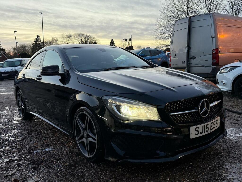 Mercedes-Benz CLA Class Saloon 2.1 Cla200 Cdi Amg Sport Coupe Euro 6 Ss Black