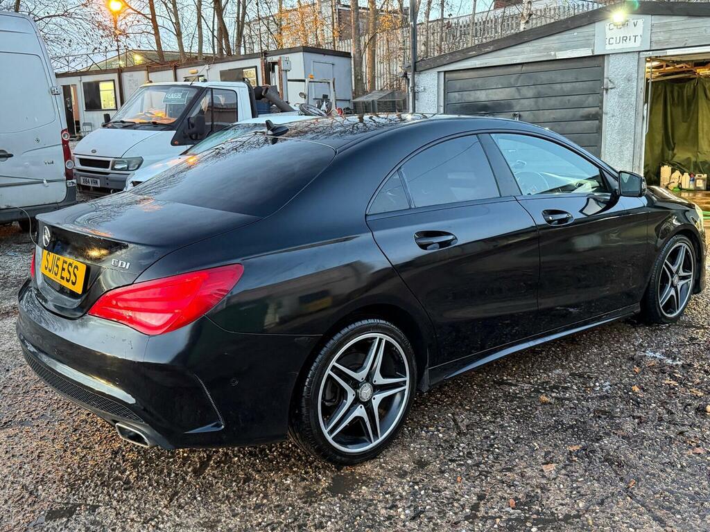 Mercedes-Benz CLA Class Saloon 2.1 Cla200 Cdi Amg Sport Coupe Euro 6 Ss Black #4